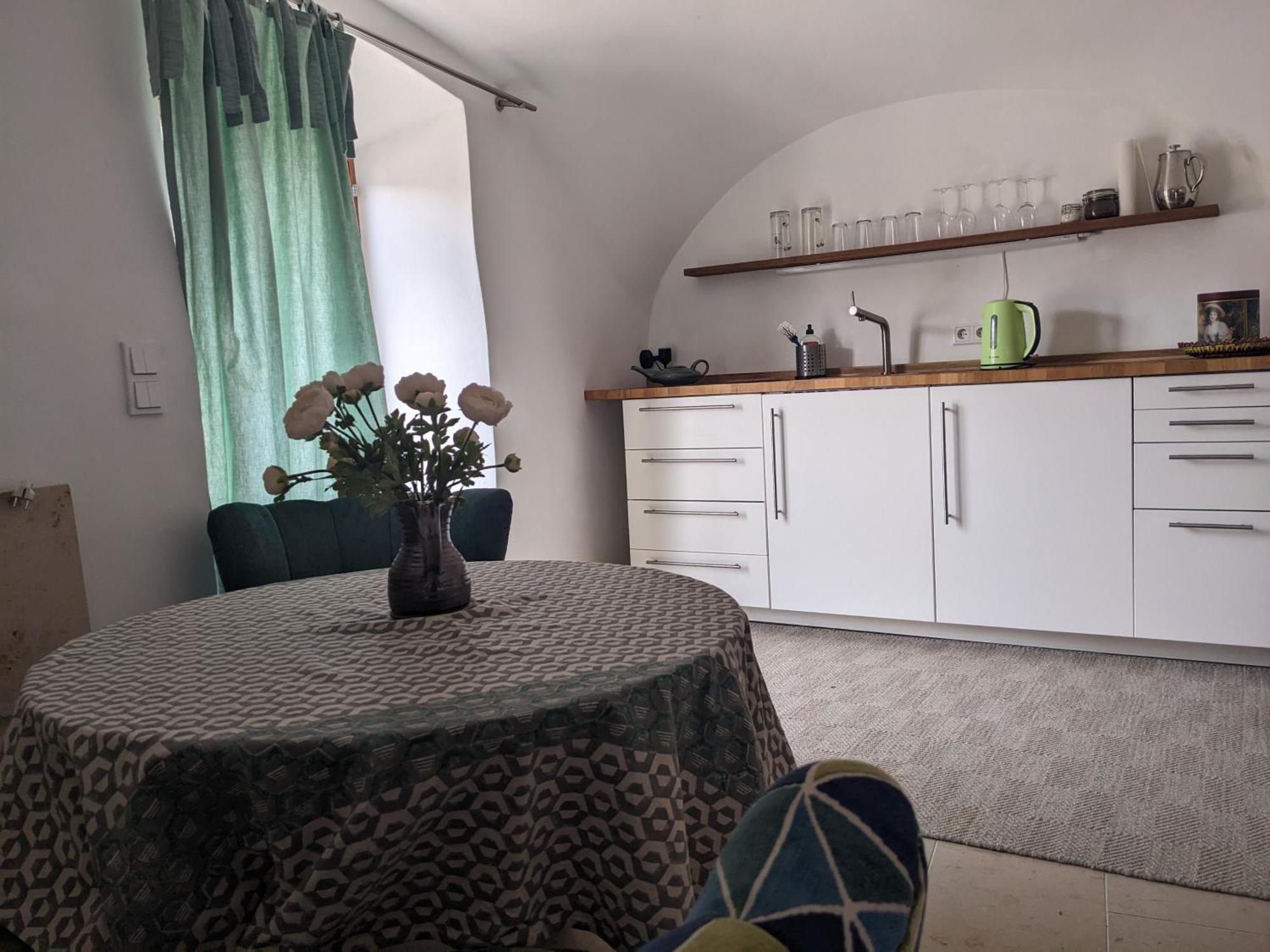 Ferienwohnung Im Historischen Ortskern Von 卡尔曼兹 外观 照片